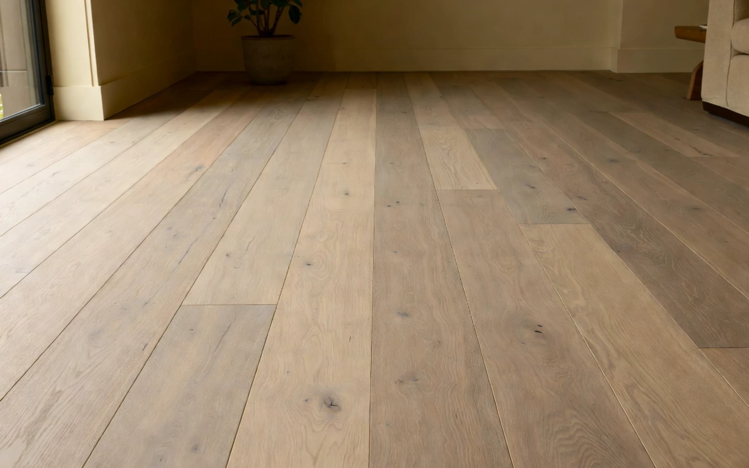 White Oak — Wide Plank — In the room